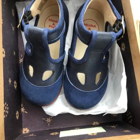 Misha and puff girls leather shoes 20
