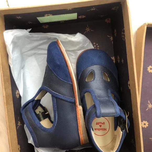 Misha and puff girls leather shoes 20