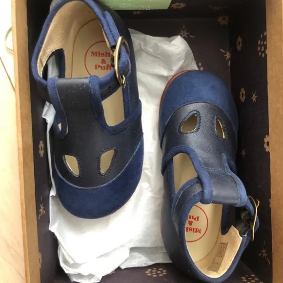 Misha and puff girls leather shoes 20