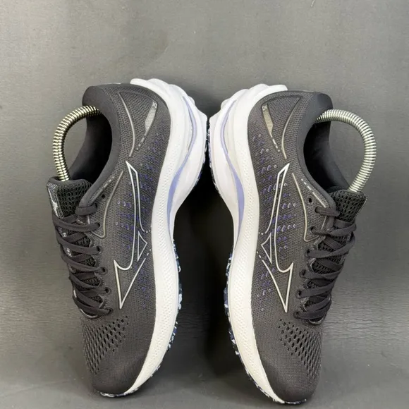 Mizuno Wave Rider 25 Womens Running Shoes Gray Athletics Sneakers size 7.5
