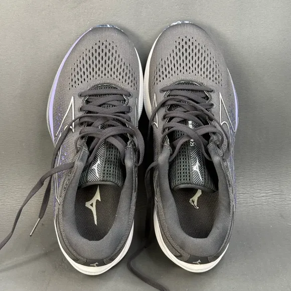Mizuno Wave Rider 25 Womens Running Shoes Gray Athletics Sneakers size 7.5