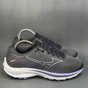 Mizuno Wave Rider 25 Womens Running Shoes Gray Athletics Sneakers size 7.5