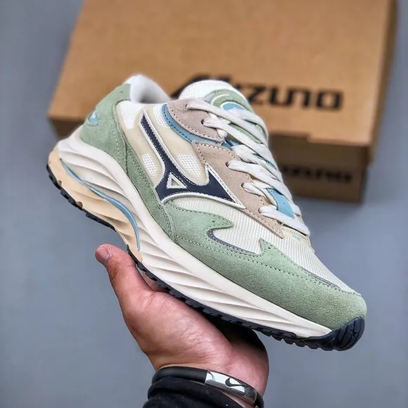 Mizuno Wave Rider Beta Suede Sneakers