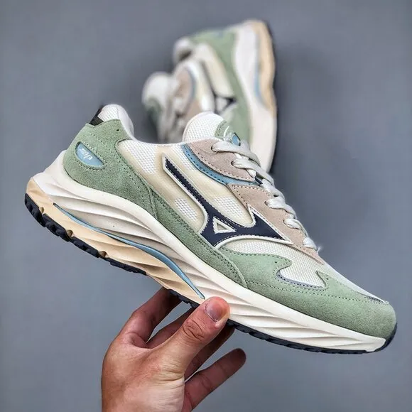 Mizuno Wave Rider Beta Suede Sneakers