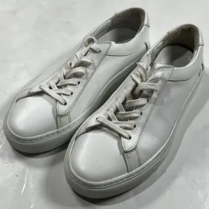 M.M. LaFleur x KOIO Capri Low Top Lace Up Sneakers Genuine Leather White 37 7