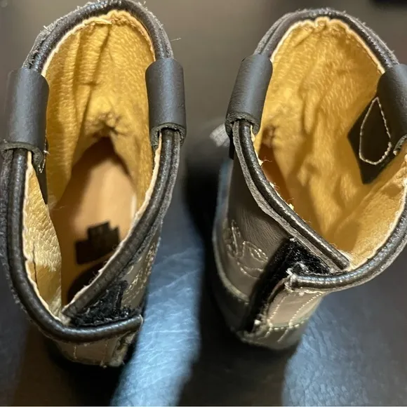 Montreal INFANT  SOFT SOLE COWBOY BOOTS horse embroidery