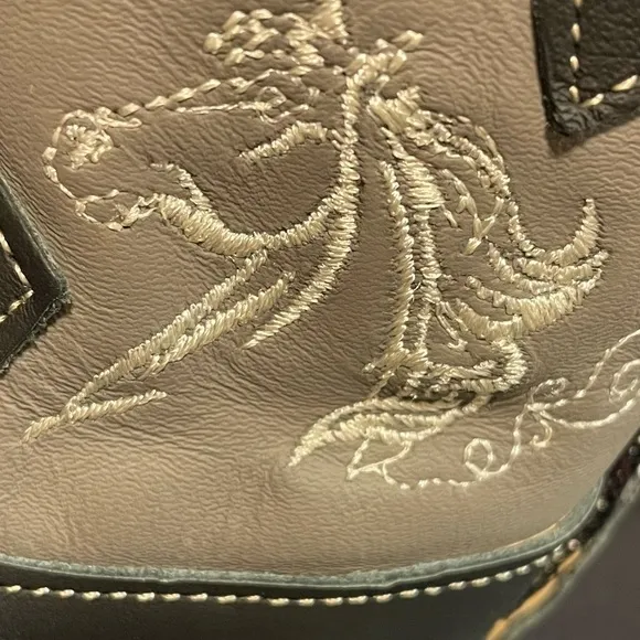 Montreal INFANT  SOFT SOLE COWBOY BOOTS horse embroidery