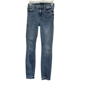 Mother Women's The Looker Denim High Waisted Skinny Ankle Jeans Women's Size 24