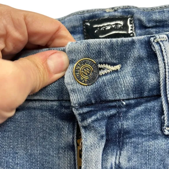 Mother Women's The Looker Denim High Waisted Skinny Ankle Jeans Women's Size 24