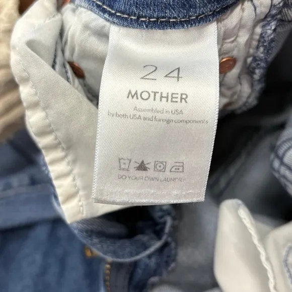 Mother Women's The Looker Denim High Waisted Skinny Ankle Jeans Women's Size 24