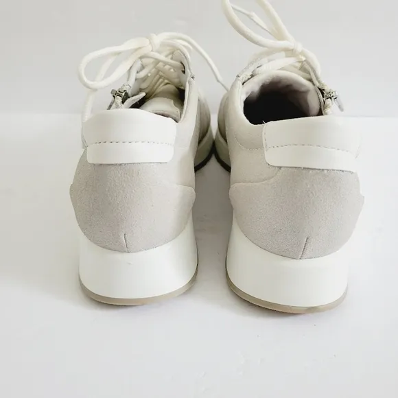 Munro Sutton Gray Suede Leather Sneakers Size 10