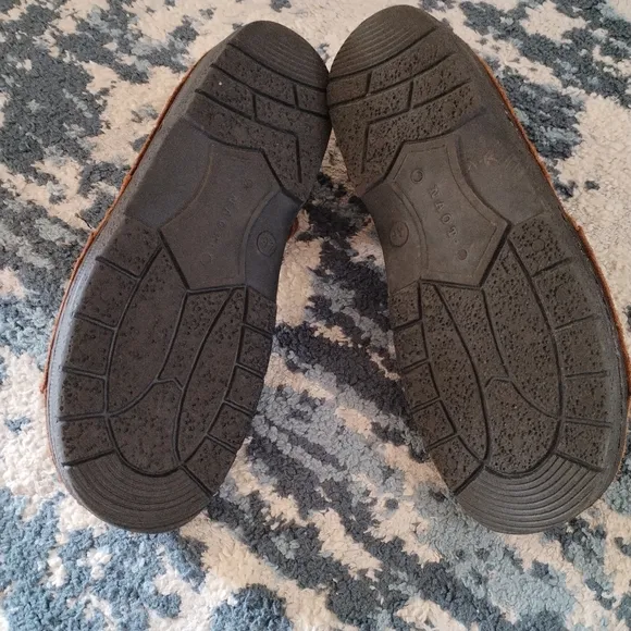 Naot Brown Leather Strappy Slip On Men’s Shoes Sandals Size 13 US 46 EU