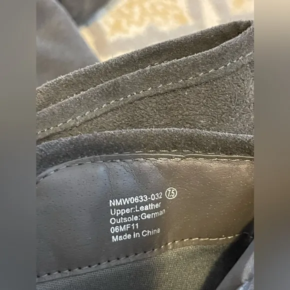 Naughty Monkey Gray Suede Boots 7.5