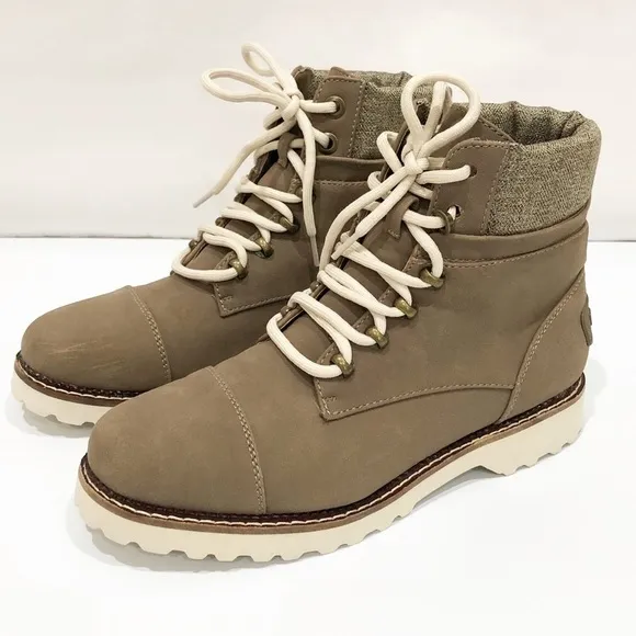 NAUTICA Faylene Suede Taupe Ankle Women's‎ Boots Size 7