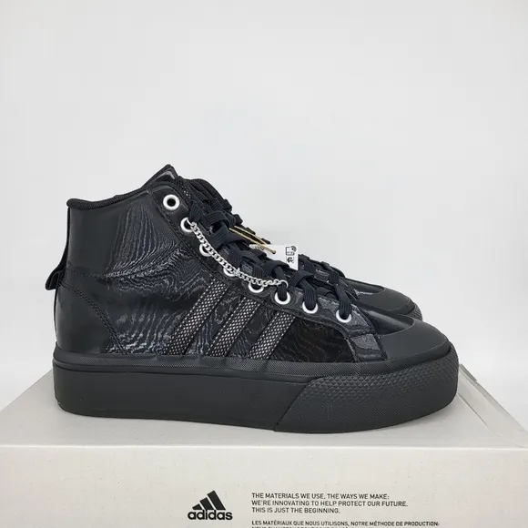 New adidas Bravada 2.0 Platform Women's Mid Shoes Size 7