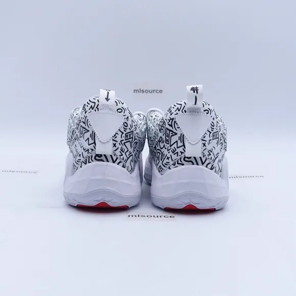 NEW adidas D.O.N. Issue 3 Basketball Shoe GY3775 White/Black/Vivid Red