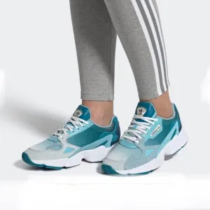 New Adidas Falcon Original Blue Sneakers Size 9.5
