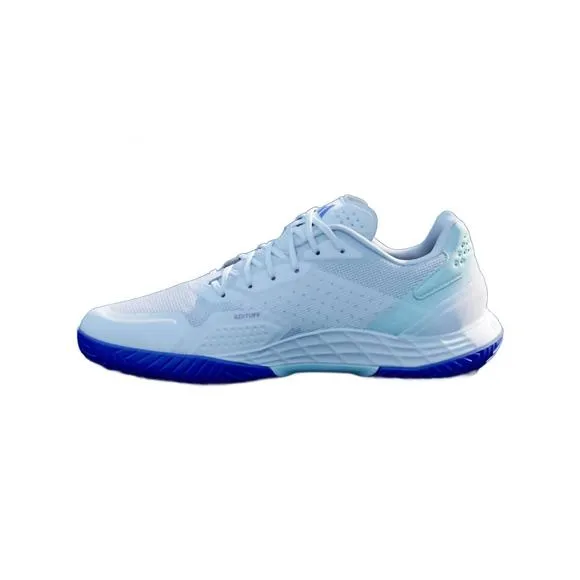 NEW ADIDAS men's defiant speed 2 shoes in cloud white/lucid blue/semi flash aqua