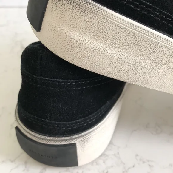 NEW All Saints suede sneakers