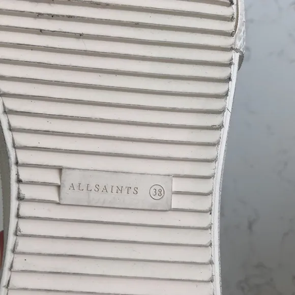 NEW All Saints suede sneakers