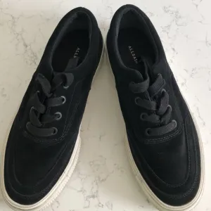 NEW All Saints suede sneakers