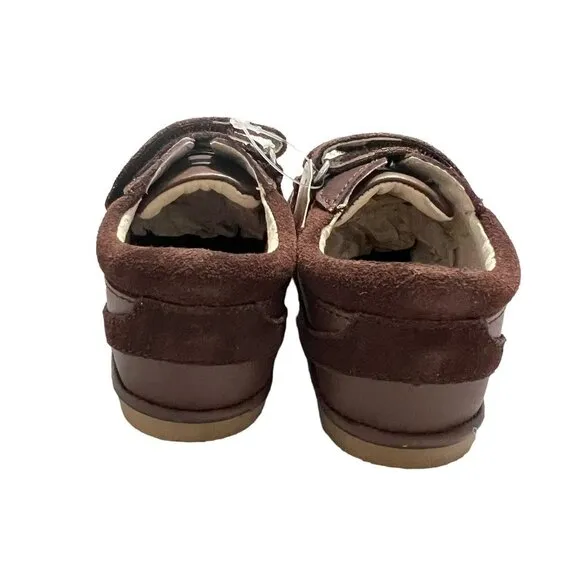 NEW Angel Baby By L'Amour Sz 5 Brown Leather Shoes