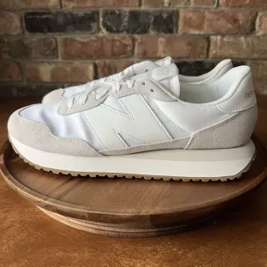 New Balance 237 V1 Classic Sneaker Shoes Nimbus Cloud White Womens 11.5 Men's 10