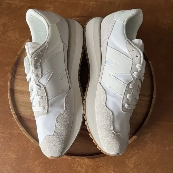New Balance 237 V1 Classic Sneaker Shoes Nimbus Cloud White Womens 11.5 Men's 10
