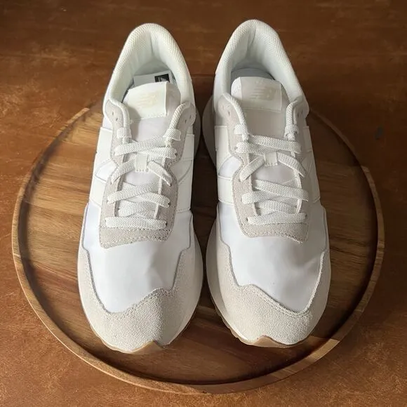 New Balance 237 V1 Classic Sneaker Shoes Nimbus Cloud White Womens 11.5 Men's 10