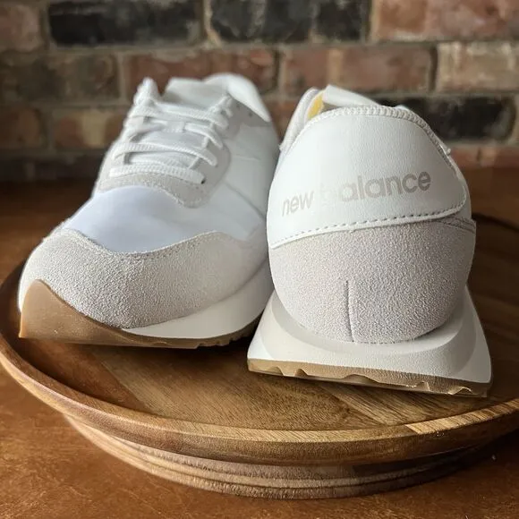 New Balance 237 V1 Classic Sneaker Shoes Nimbus Cloud White Womens 11.5 Men's 10