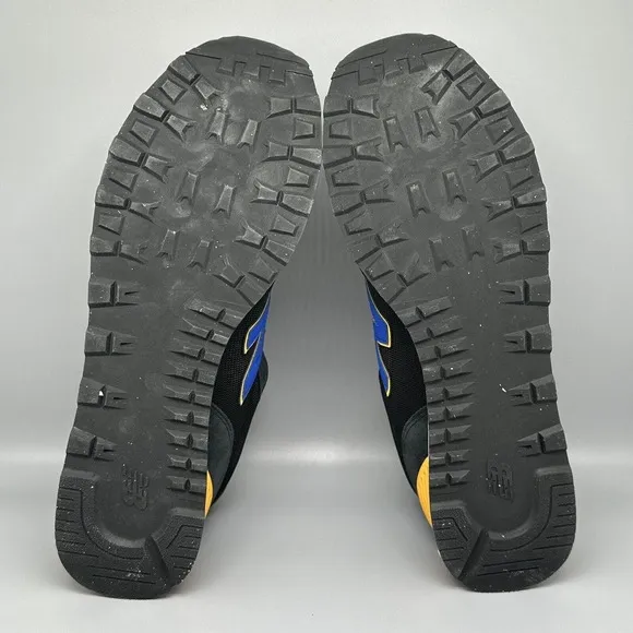 New Balance 515 Classic Black /Blue Running Shoes ML515HTB Men's Sz 17 NEW!