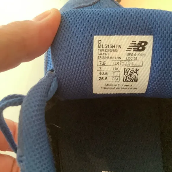 New Balance 515 Classic Running Blue Red Retro