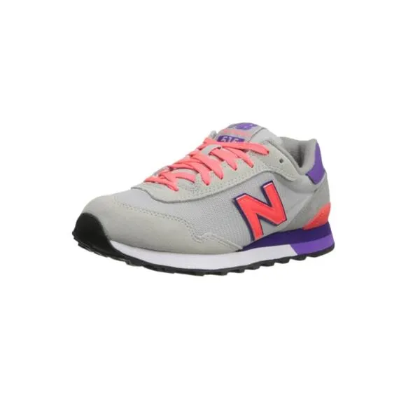New Balance 515 V Classic Women Size 8 Running Shoes Gray Orange Purple WL515MS