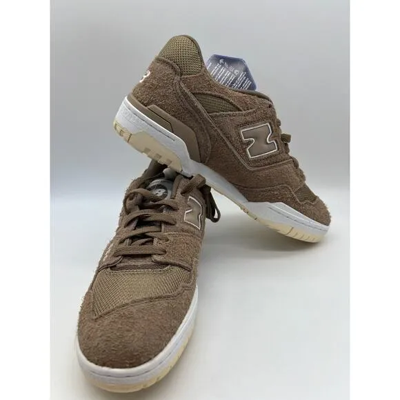New Balance 550 Suede Mushroom BB550PHA Sneakers Men's Size 8.5