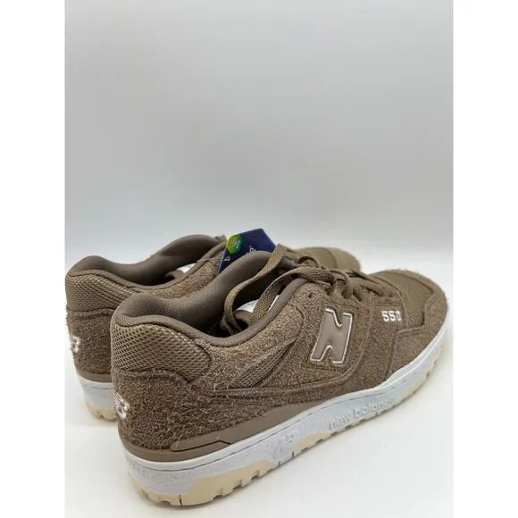 New Balance 550 Suede Mushroom BB550PHA Sneakers Men's Size 9