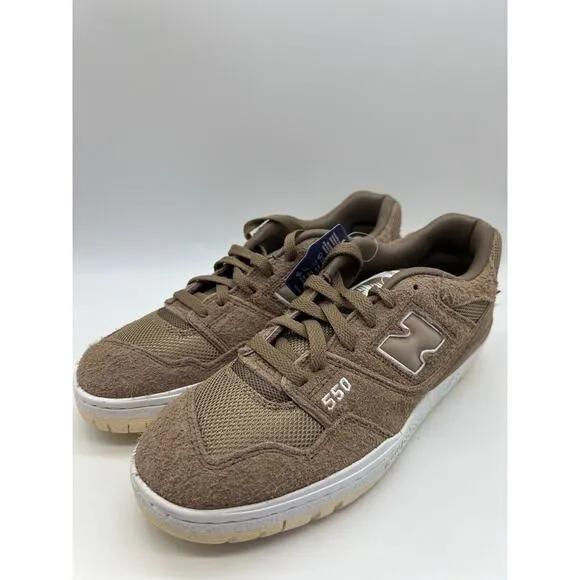 New Balance 550 Suede Mushroom BB550PHA Sneakers Men's Size 9