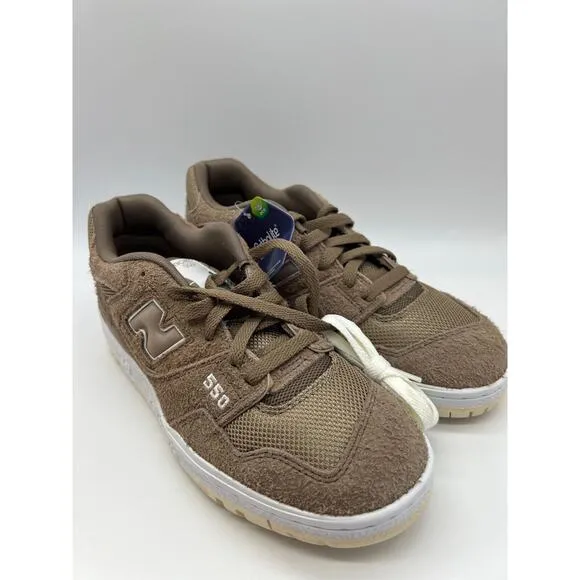 New Balance 550 Suede Mushroom BB550PHA Sneakers Men's Size 9
