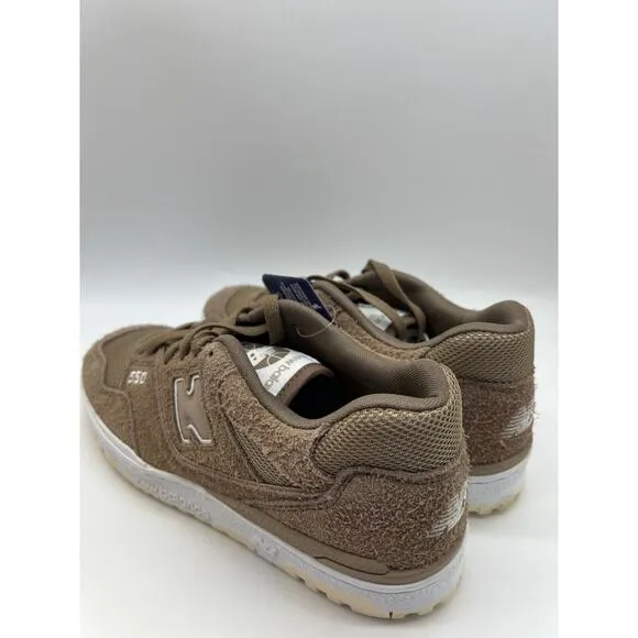 New Balance 550 Suede Mushroom BB550PHA Sneakers Men's Size 9