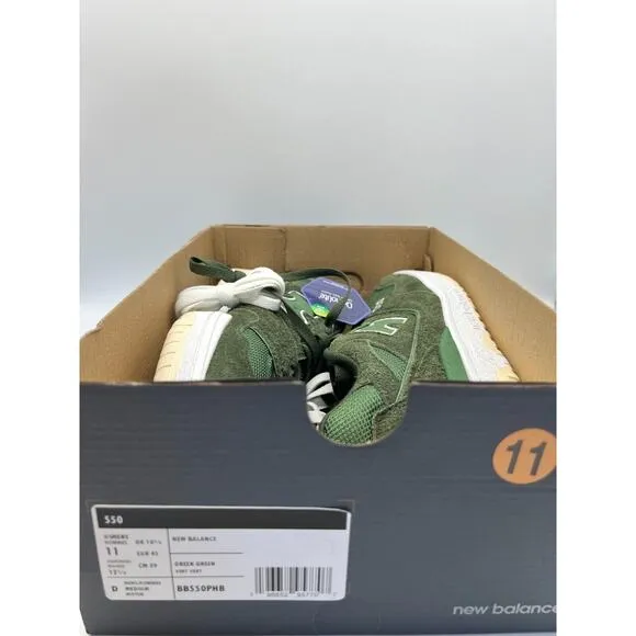 New Balance 550 Suede Nori BB550PHB Sneakers Men’s Size 11.