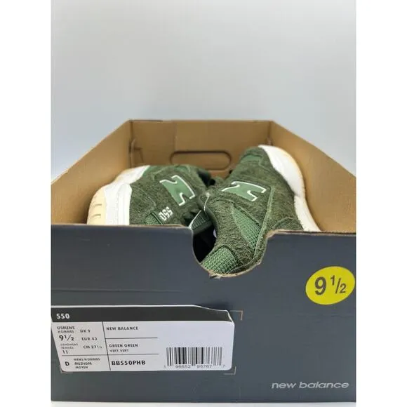 New Balance 550 Suede Nori BB550PHB Sneakers Men’s Size 9.5