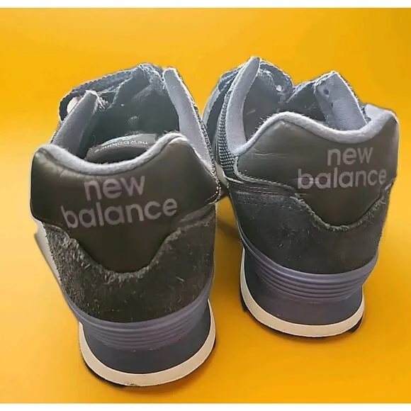 New Balance 574 Athletic Shoe Navy 8.5 Excellent Shoes Running Trainer Women's