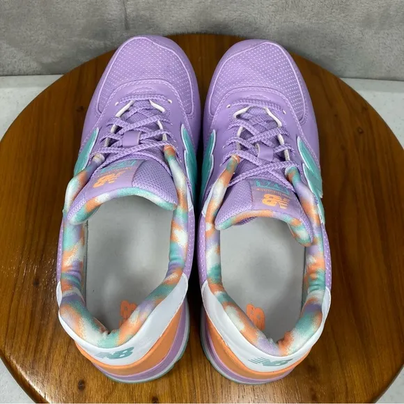 New Balance 574 Classic Kids Shoes Purple Sz 7 W/Box Athletic GC574VT