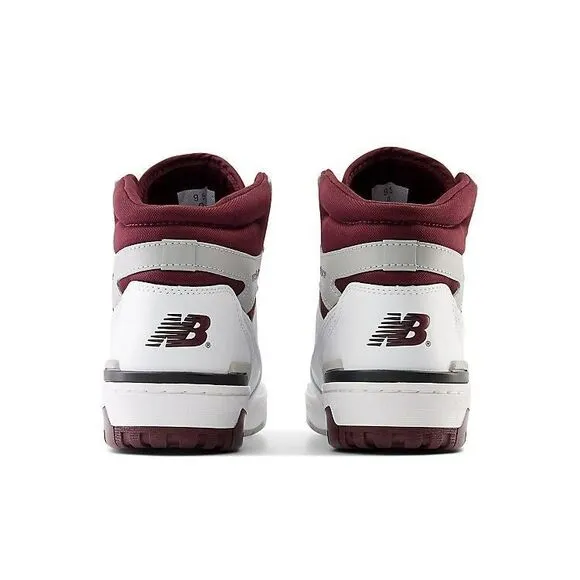 New Balance 650 Men's Size 8 Casual Shoes White Burgundy Grey BB650RCH New