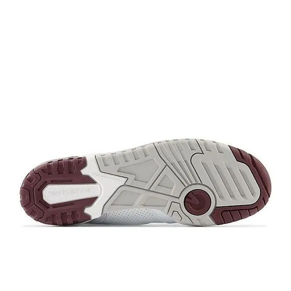 New Balance 650 Men's Size 8 Casual Shoes White Burgundy Grey BB650RCH New