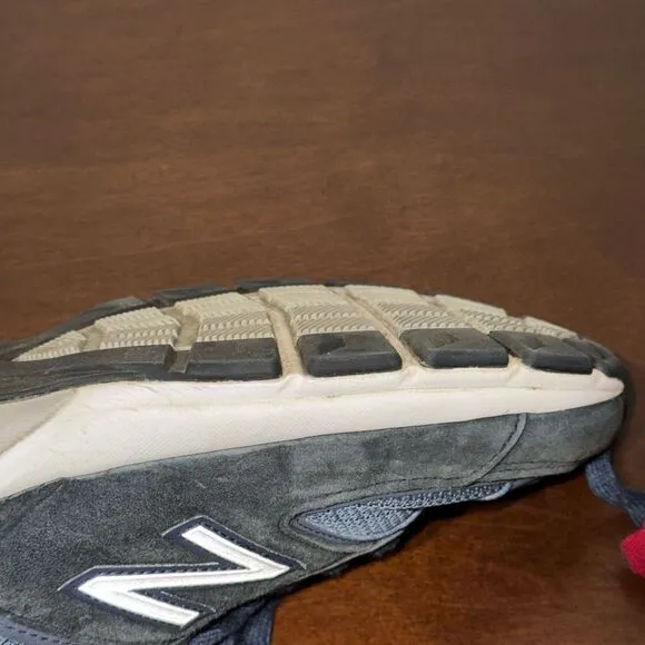 NEW BALANCE 990 V5‎ $184.95 Navy Blue suede 8.5 Sneakers