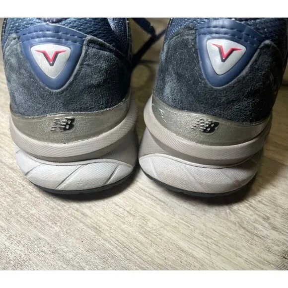NEW BALANCE 990 V5‎ $184.95 Navy Blue suede 8.5 Sneakers