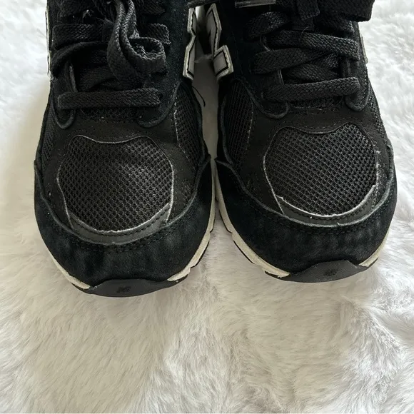 New Balance 990v3 Sneakers GC990BS3 Suede Black Silver KIDS Size 3
