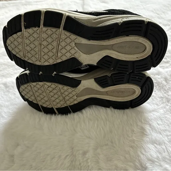 New Balance 990v3 Sneakers GC990BS3 Suede Black Silver KIDS Size 3