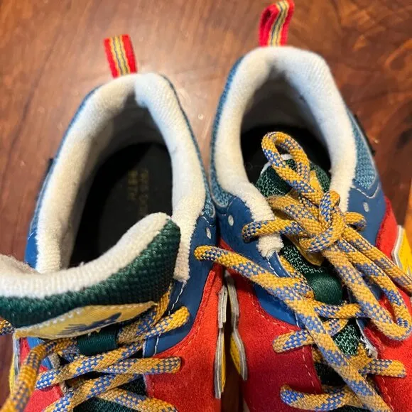 New Balance 997 Cordura Kids Sneakers Multicolor Blue/Red/Yellow Lace-Up Shoes S
