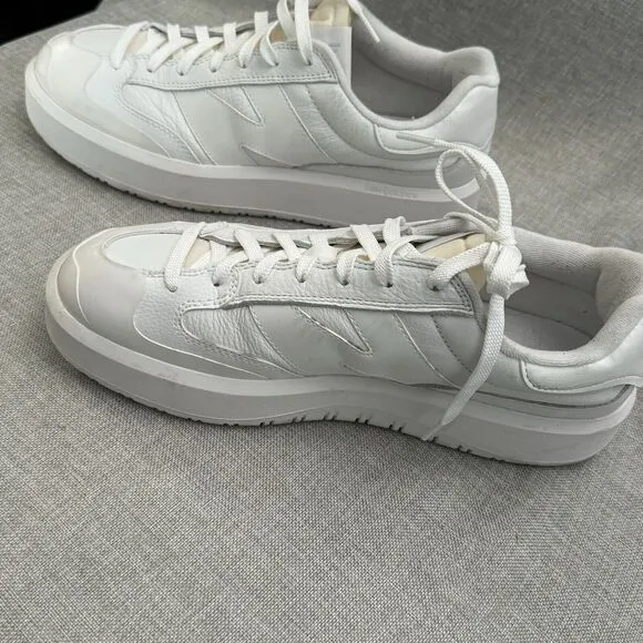 New Balance CT302 Platform Casual Shoes White/White CT302LA Mens 10.5 Women 12 D